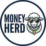 Money Herd logo featuring a sheep in sunglasses